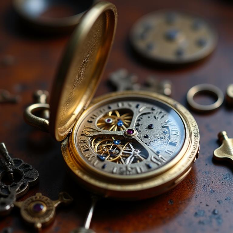 Restauración relojes de bolsillo antiguos Bogotá